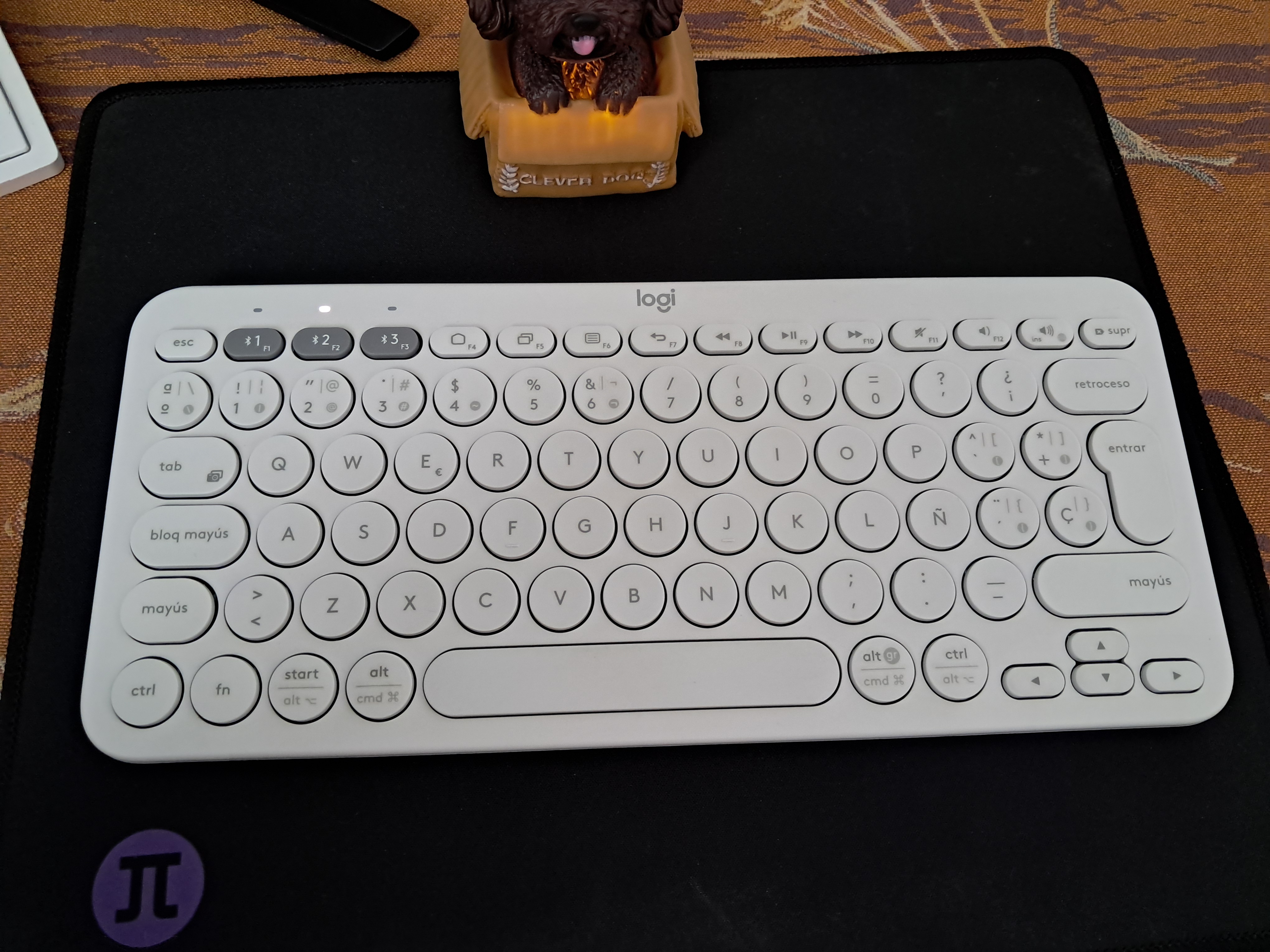 computadoras y laptops - ¡Teclado Logitech K380 Blanco, como nuevo! ✨  3