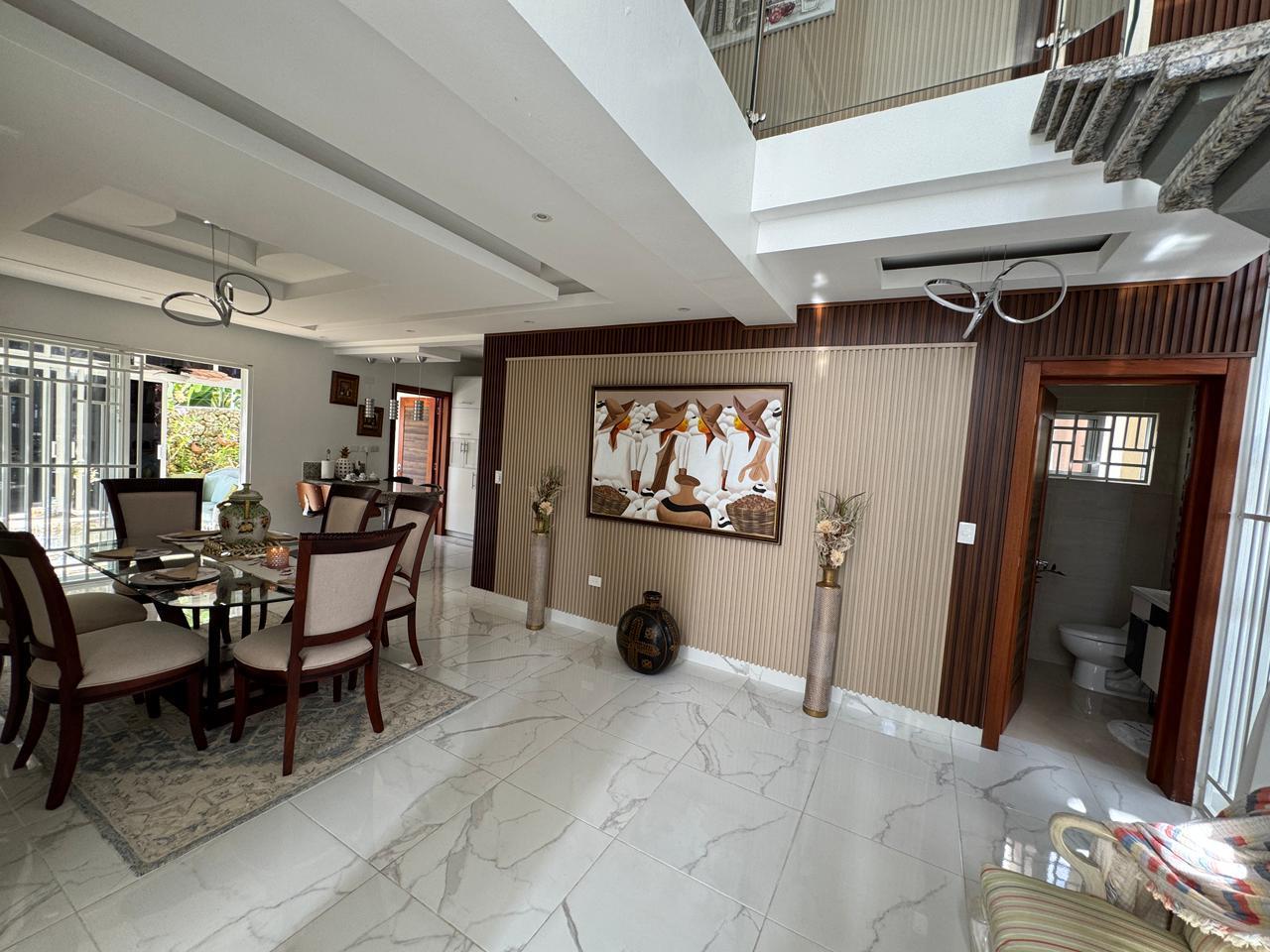 casas - VENDO casa AMUEBLADA en Higuey en Nature Residences  4