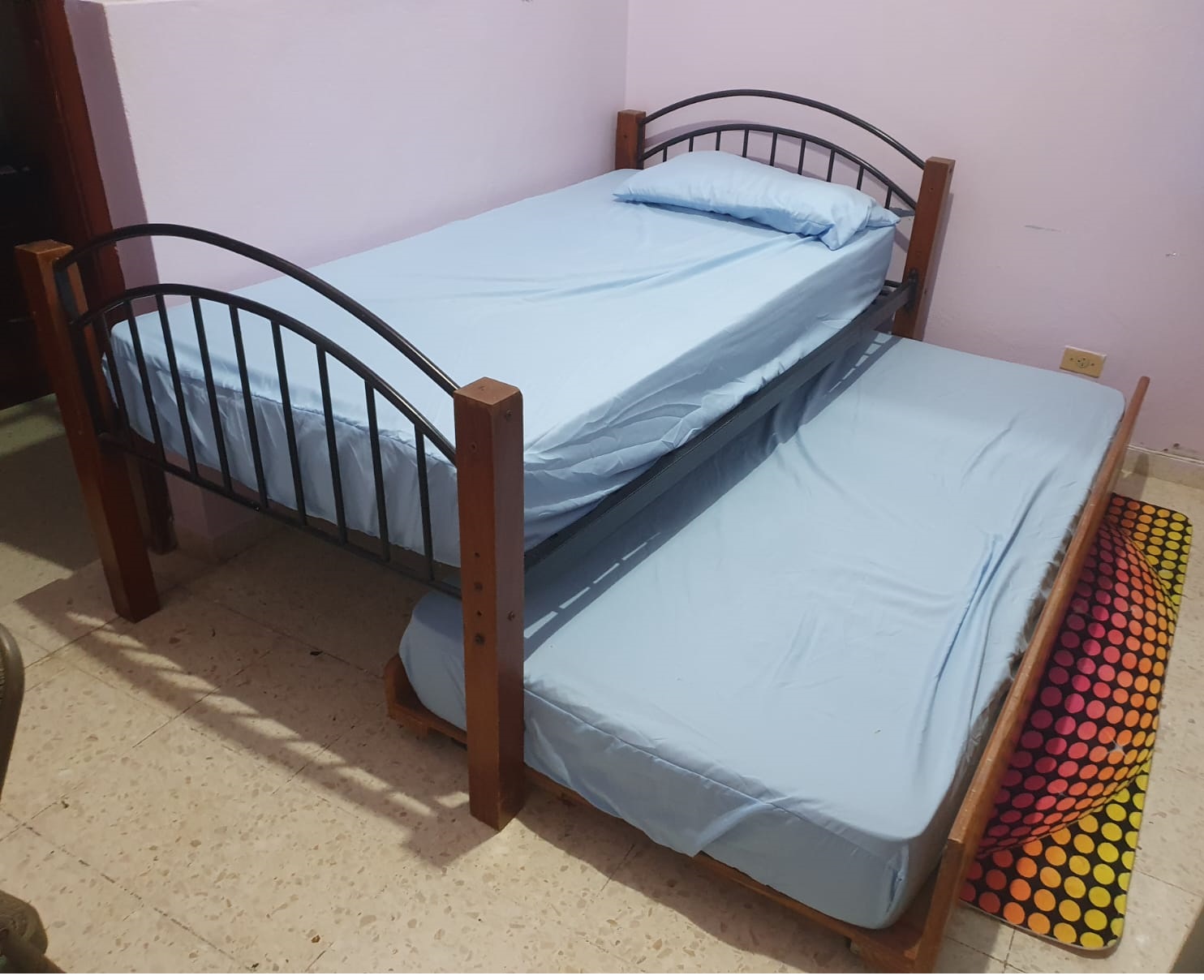 muebles y colchones - cama twin con gaveta cama 1