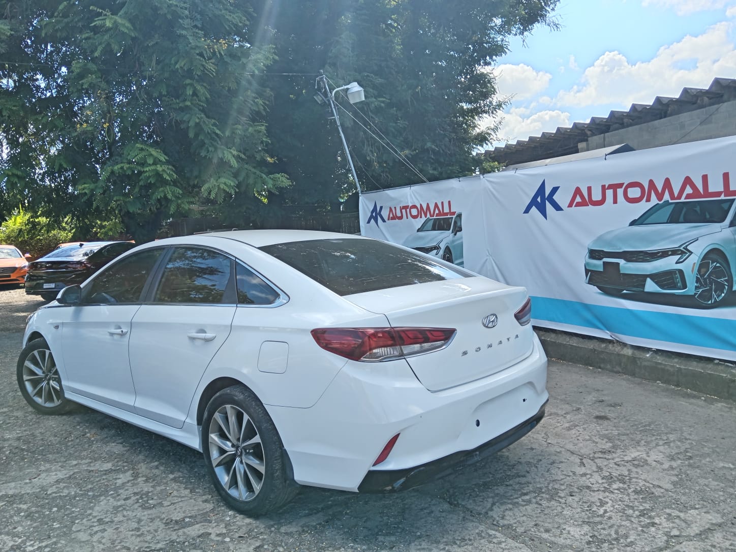 carros - HYUNDAI SONATA NEW RISE 2019 BLANCO 3