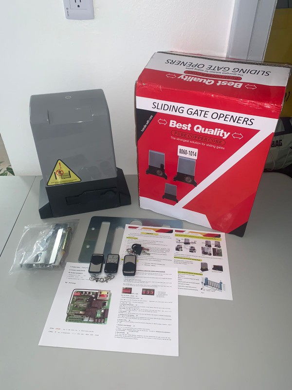 herramientas, jardines y exterior - Motor eléctrico para portones  0