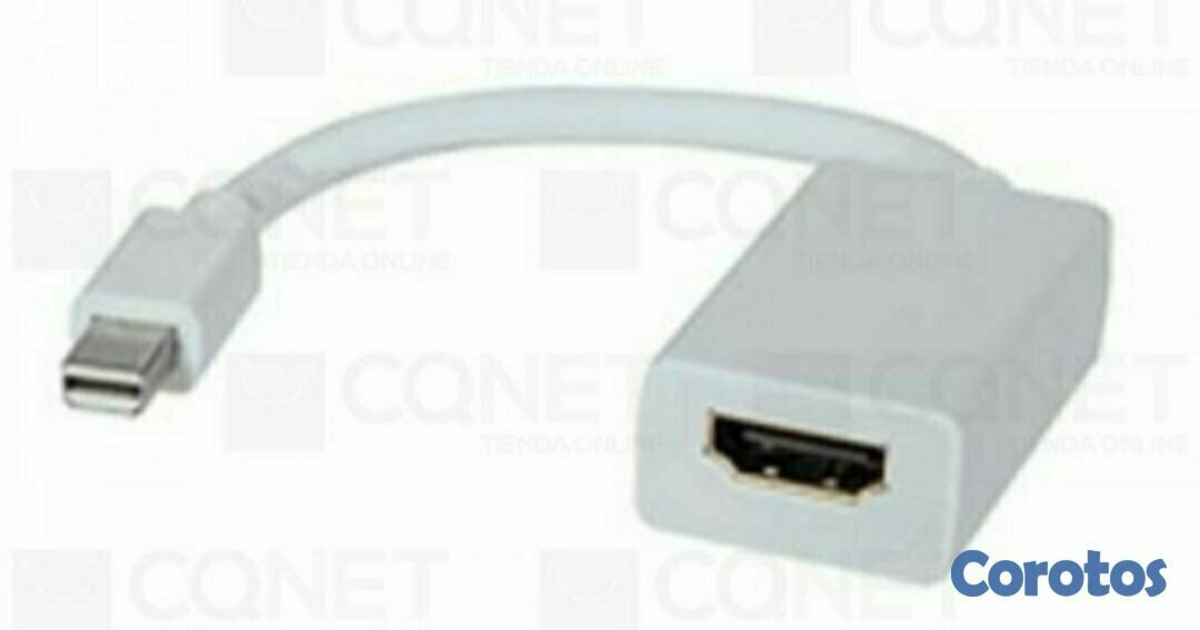 computadoras y laptops - ADAPTADOR CONVERTIDOR MINI DISPLAYPORT A HDMI HEMBRA, FUNCIONA CON MACBOOK PRO /