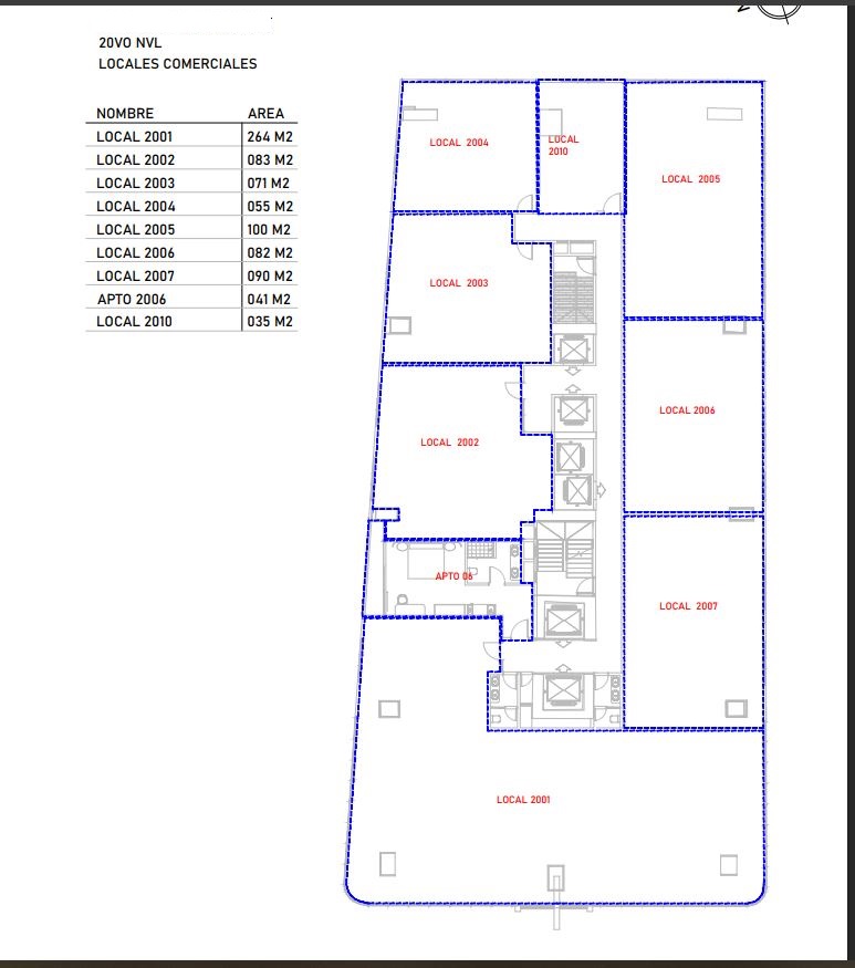 oficinas y locales comerciales - local en Piantini en Condo Hotel de Lujo 9