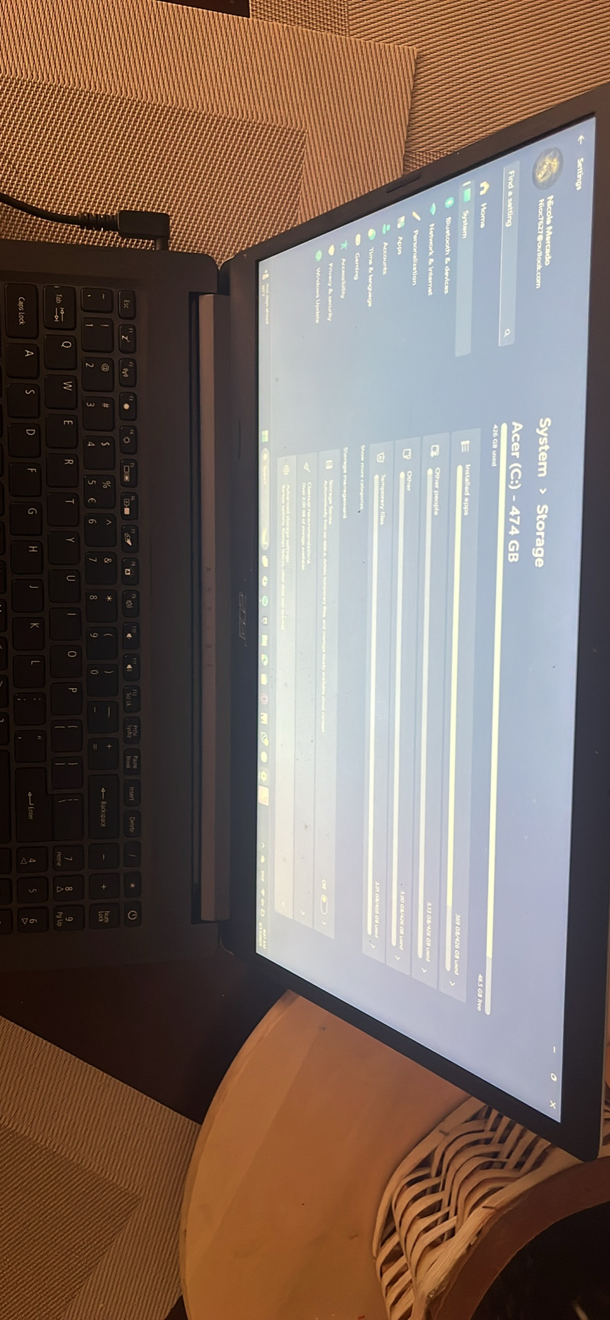 computadoras y laptops - Vendo Acer Aspire 515-55  0