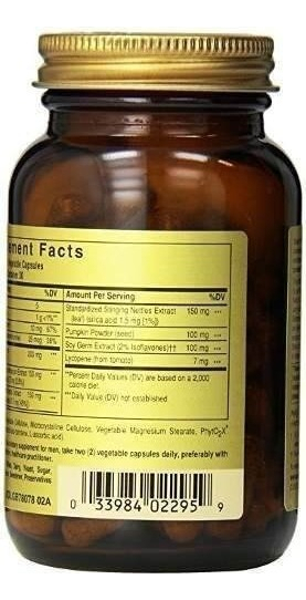 Salud y Equipamiento Médico - Prostate Support Golds Specific Solgar 60 Caps Prostata 3