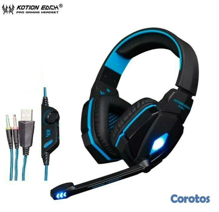 camaras y audio - Audifonos Gaming G4000 con cancelación de ruido y microfono 2