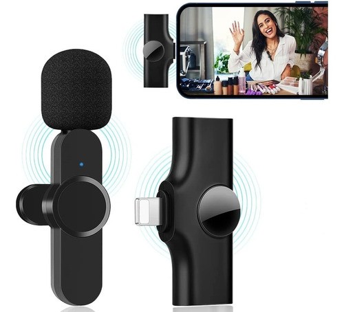 accesorios para electronica - Microfono inalambrico wireless F1 para iPhone y iPad 2