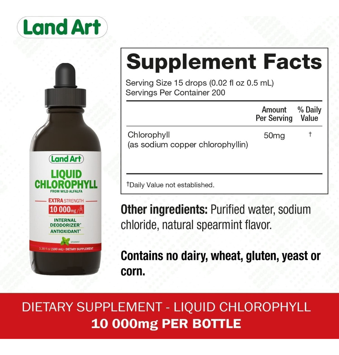 Salud y Equipamiento Médico - Clorofila Land Art 50 Mg 1