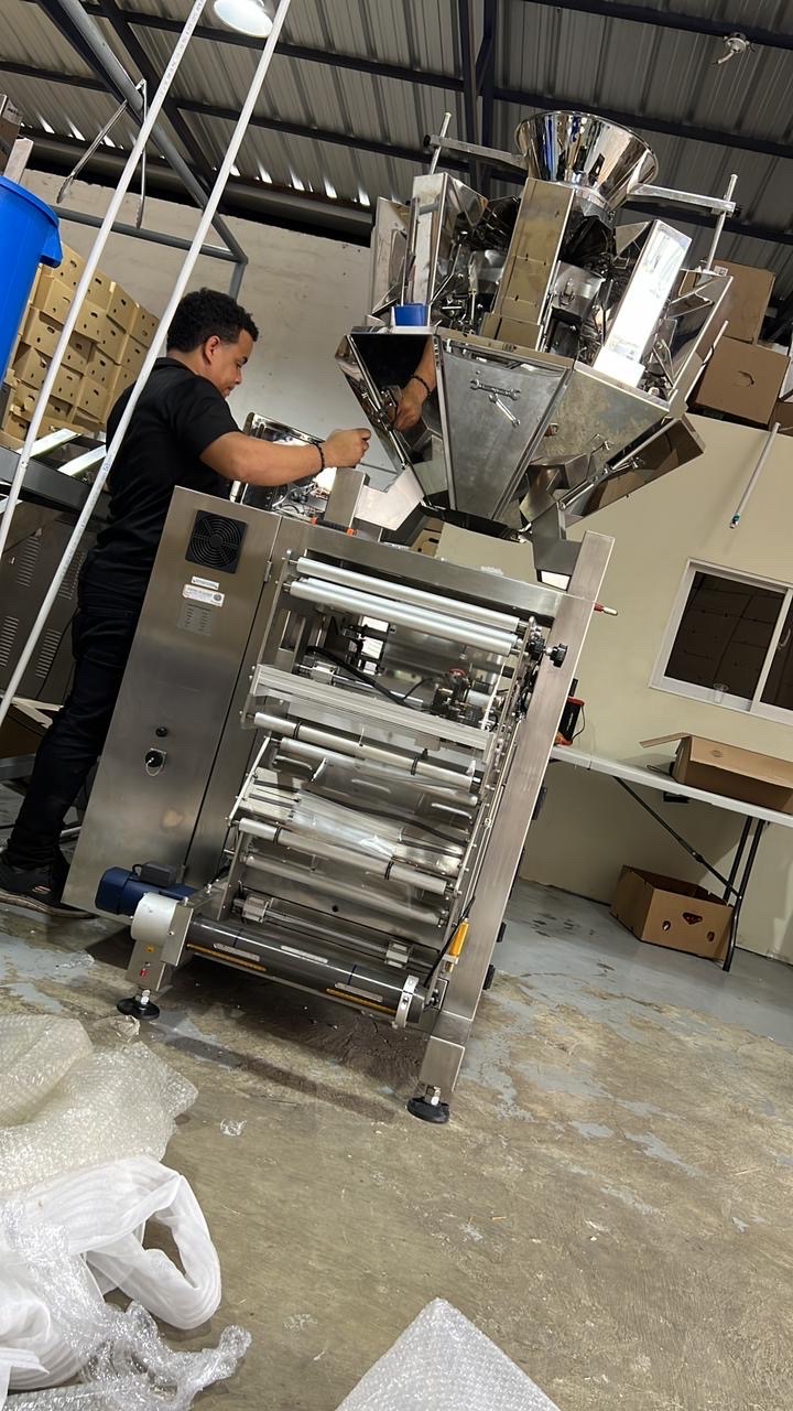 equipos profesionales - Máquina Empacadora Automática Multicabezal industrial acero inoxidable 3
