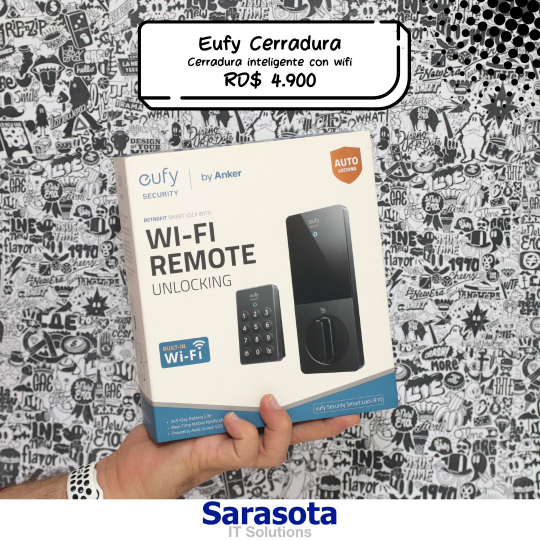 accesorios para electronica - Eufy Cerradura inteligente con Wifi 0