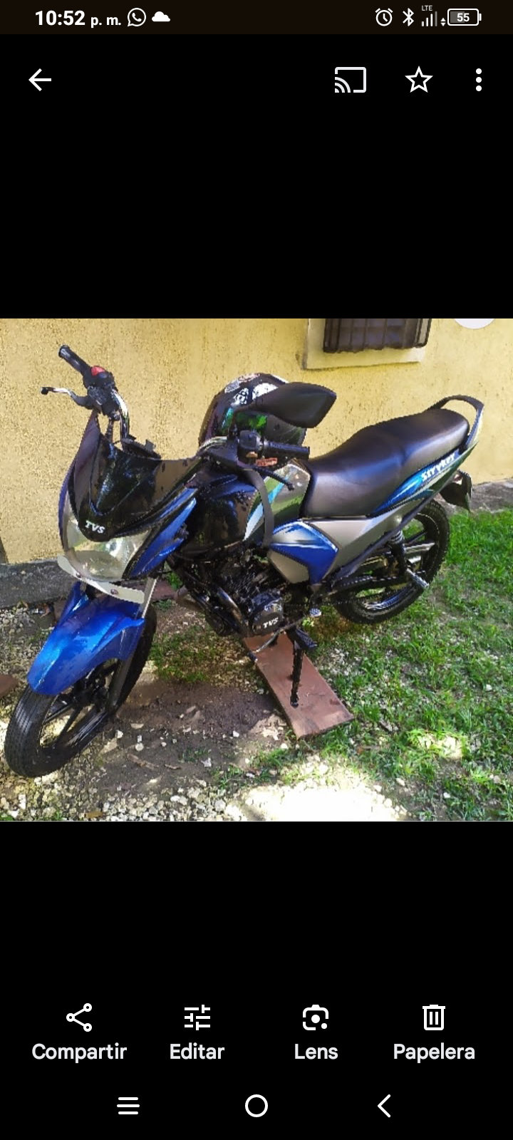motores y pasolas - Stryker 125 TVS