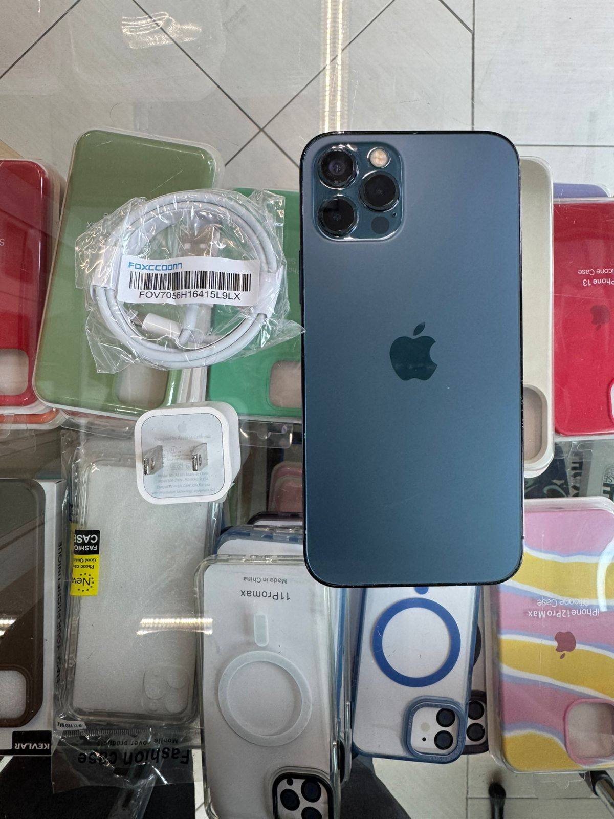celulares y tabletas - iphone 12 pro azul 128 GB Desbloqueado 1