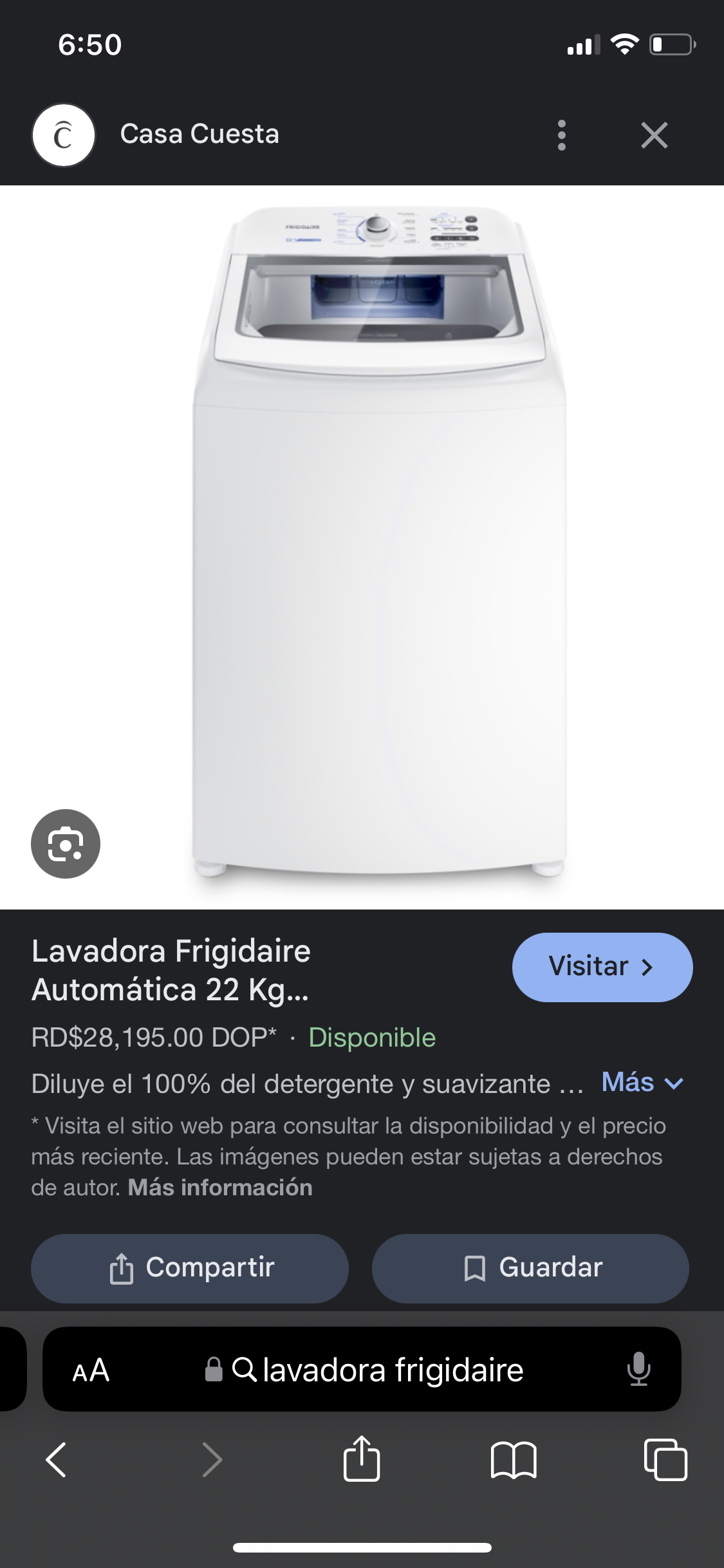 electrodomesticos - Lavadora en venta 