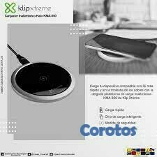 accesorios para electronica - CARGADOR INALAMBRICO KLIPX HALO, CIRCULAR, 10 WATTS, CERTIFICACION QI 1