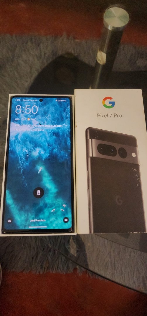 celulares y tabletas - Vendo Google pixel 7 pro 12 GB de memoria ram, 128gb de almacenamiento.