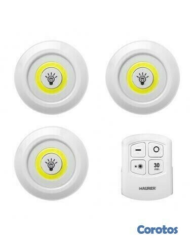 decoración y accesorios - LUZ LED CON CONTROL REMOTO JUEGO DE 3 ZDWJ-210 3
