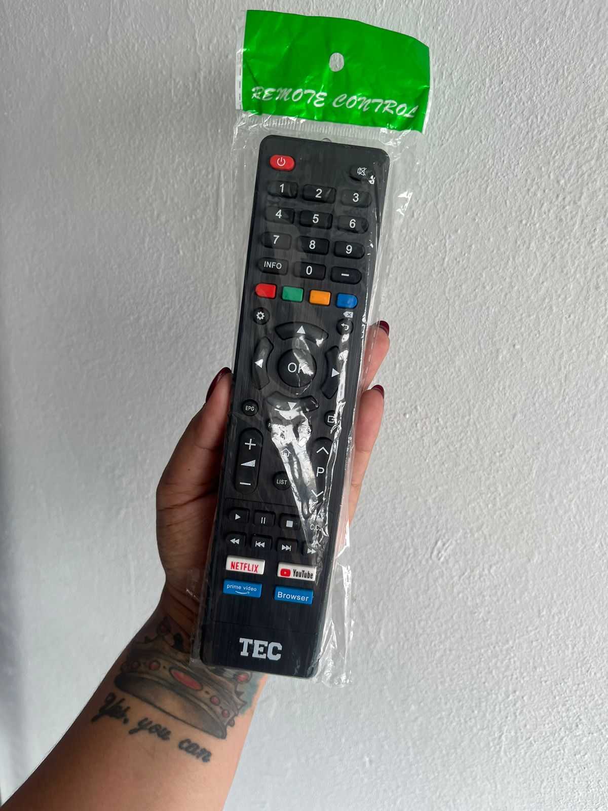 tv - control dimension o TEC