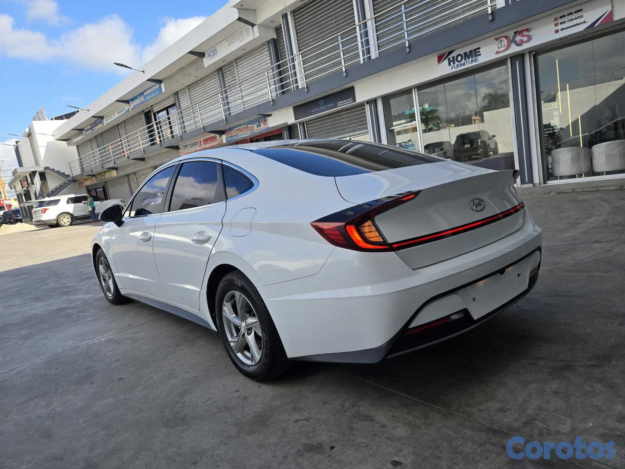 carros - HYUNDAI SONATA DN8 2020 BLANCO 1