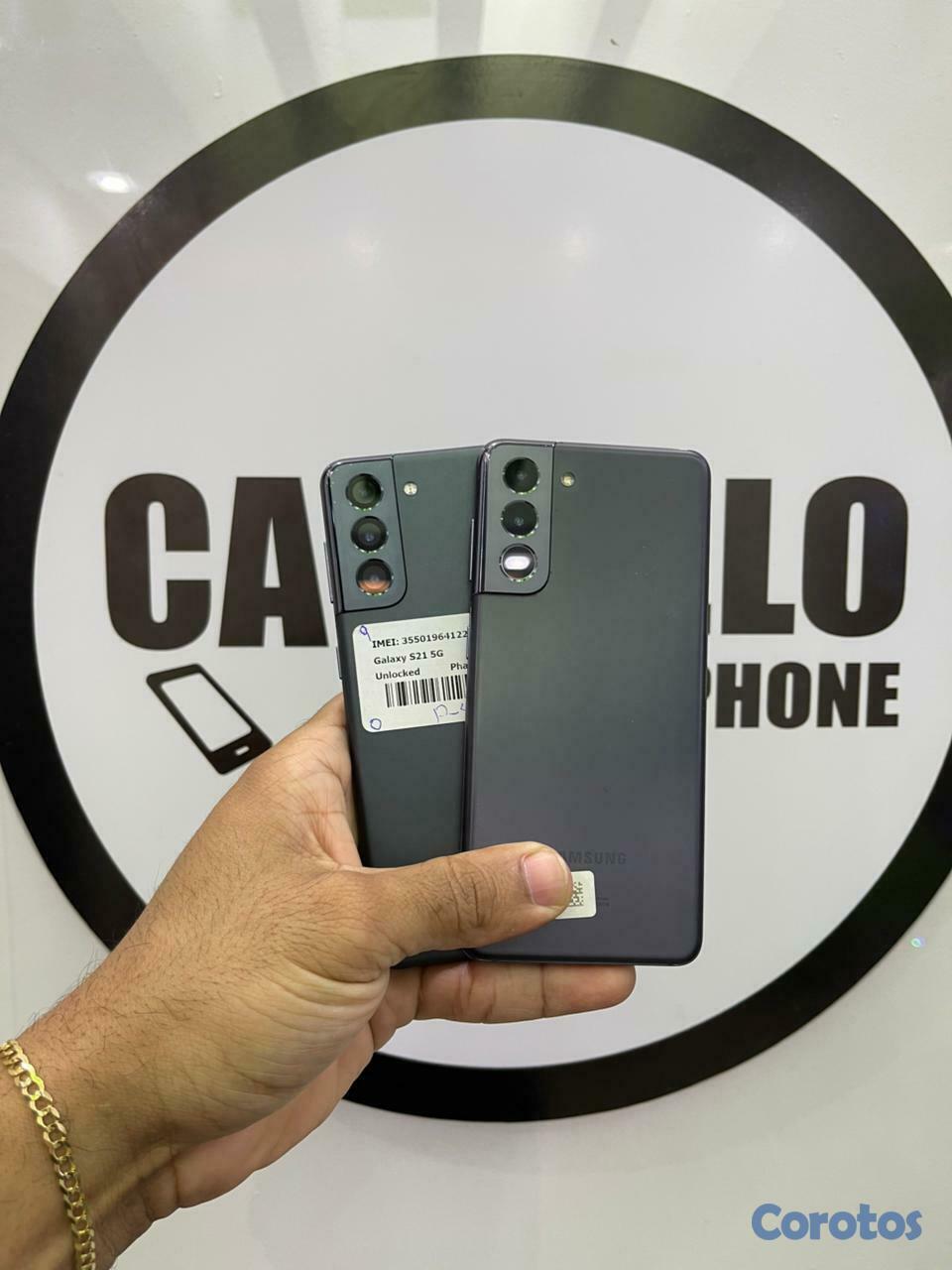 celulares y tabletas - Galaxy S21 5G 128GB, 256GB Desbloqueado de fabrica 1