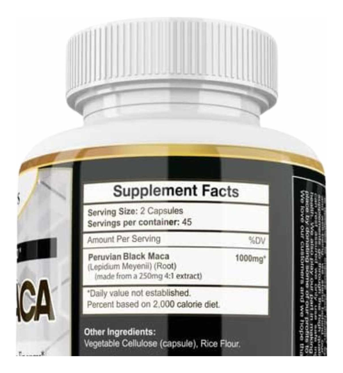 Salud y Equipamiento Médico - Black Maca 90cap Vibraxlabs 1