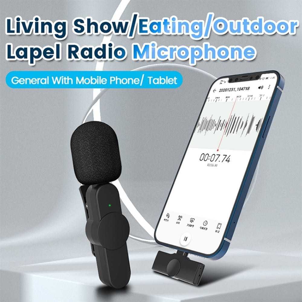 accesorios para electronica - Microfono inalambrico wireless F1 para iPhone y iPad 3