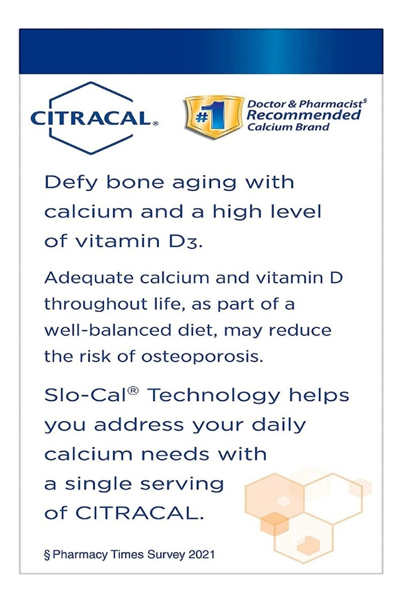 Salud y Equipamiento Médico - Citracal Slow Release 1200 Mg 8