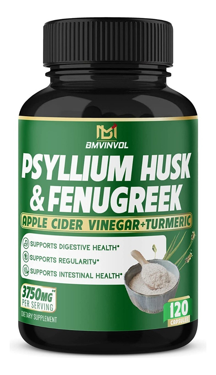 Salud y Equipamiento Médico - Psyllium 120 Cap Bmvi - Unidad 0