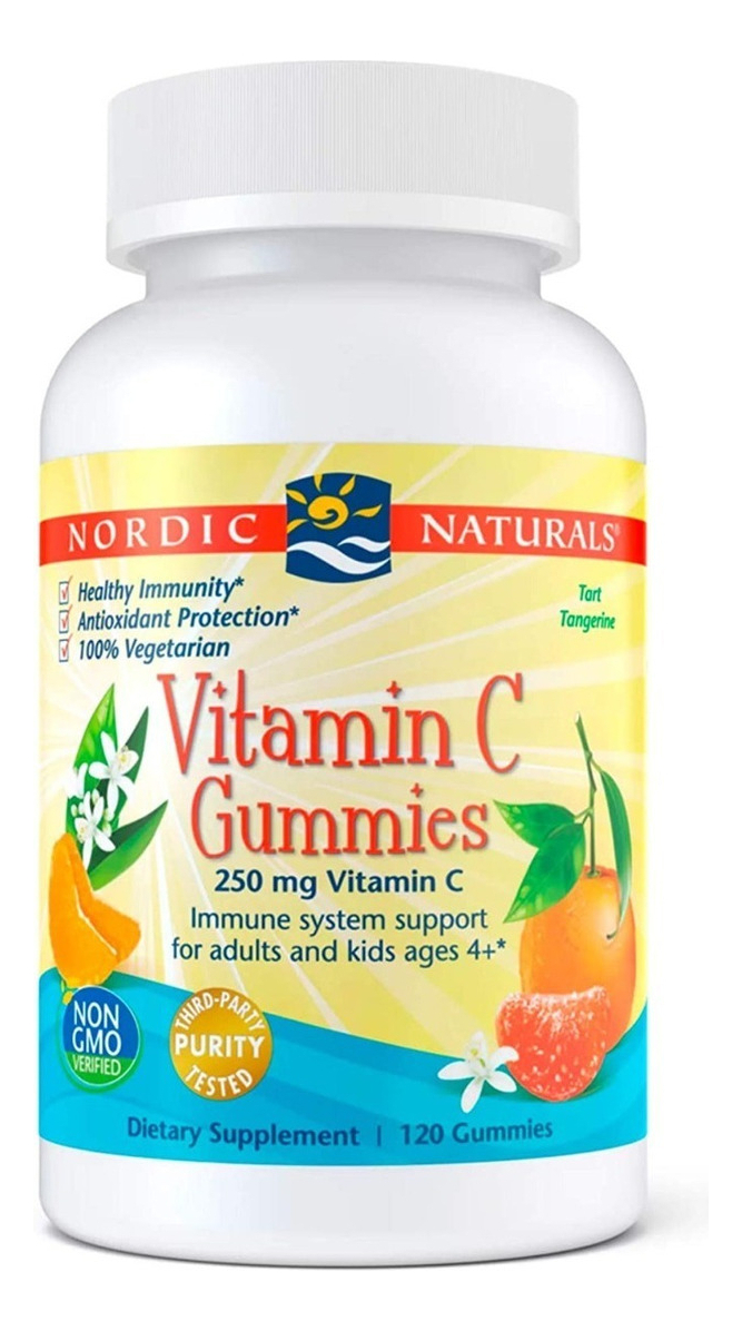 Salud y Equipamiento Médico - Vitamina C 250mg Nordic Natural - Unidad