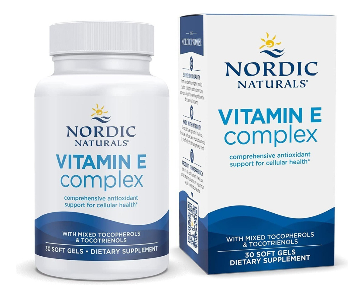 Salud y Equipamiento Médico - Vitamina E 30cap Nordic Natura - U - Unidad A $9663