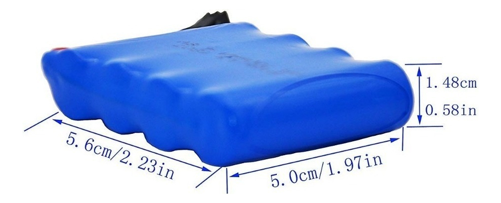 Salud y Equipamiento Médico - Baterías De Ni-cd De 4.8v 700mah Y 2 Cables De Cargador Usb 3