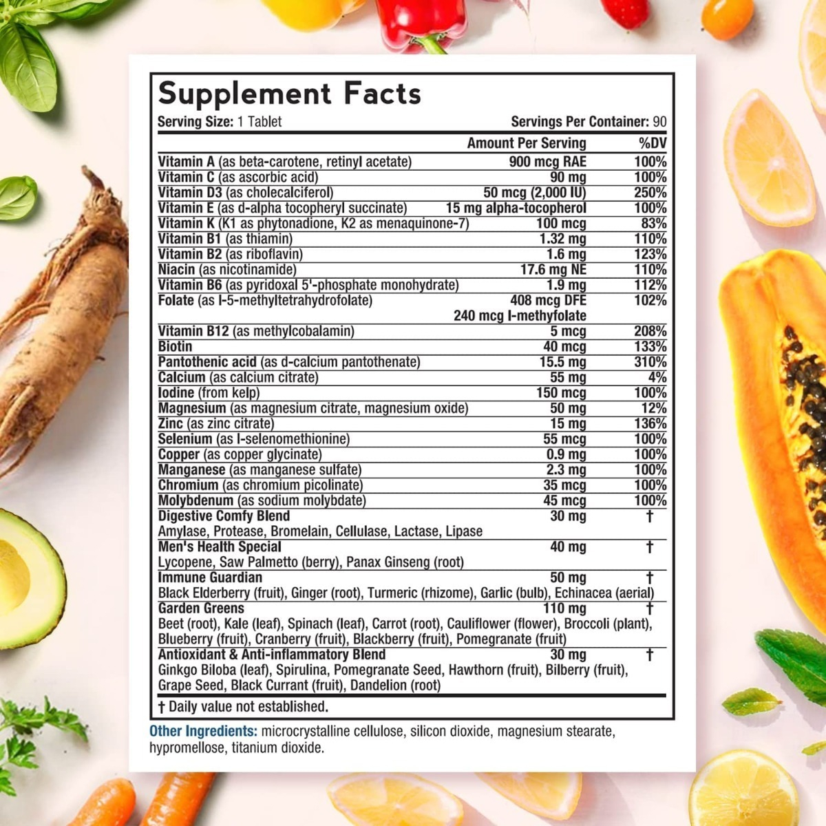Salud y Equipamiento Médico - Multivitaminico Doctor S Recipe - - Unidad A $1918 1
