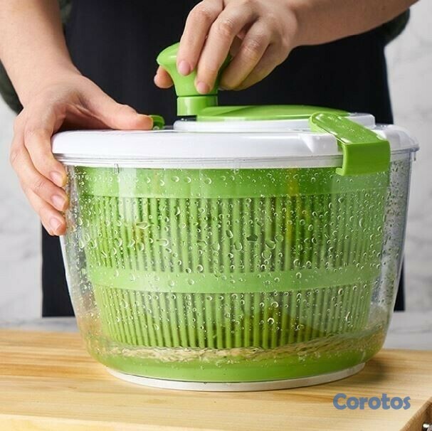 cocina - Escurridor de vegetales, lava y seca tus vegetales en pocos minutos 4