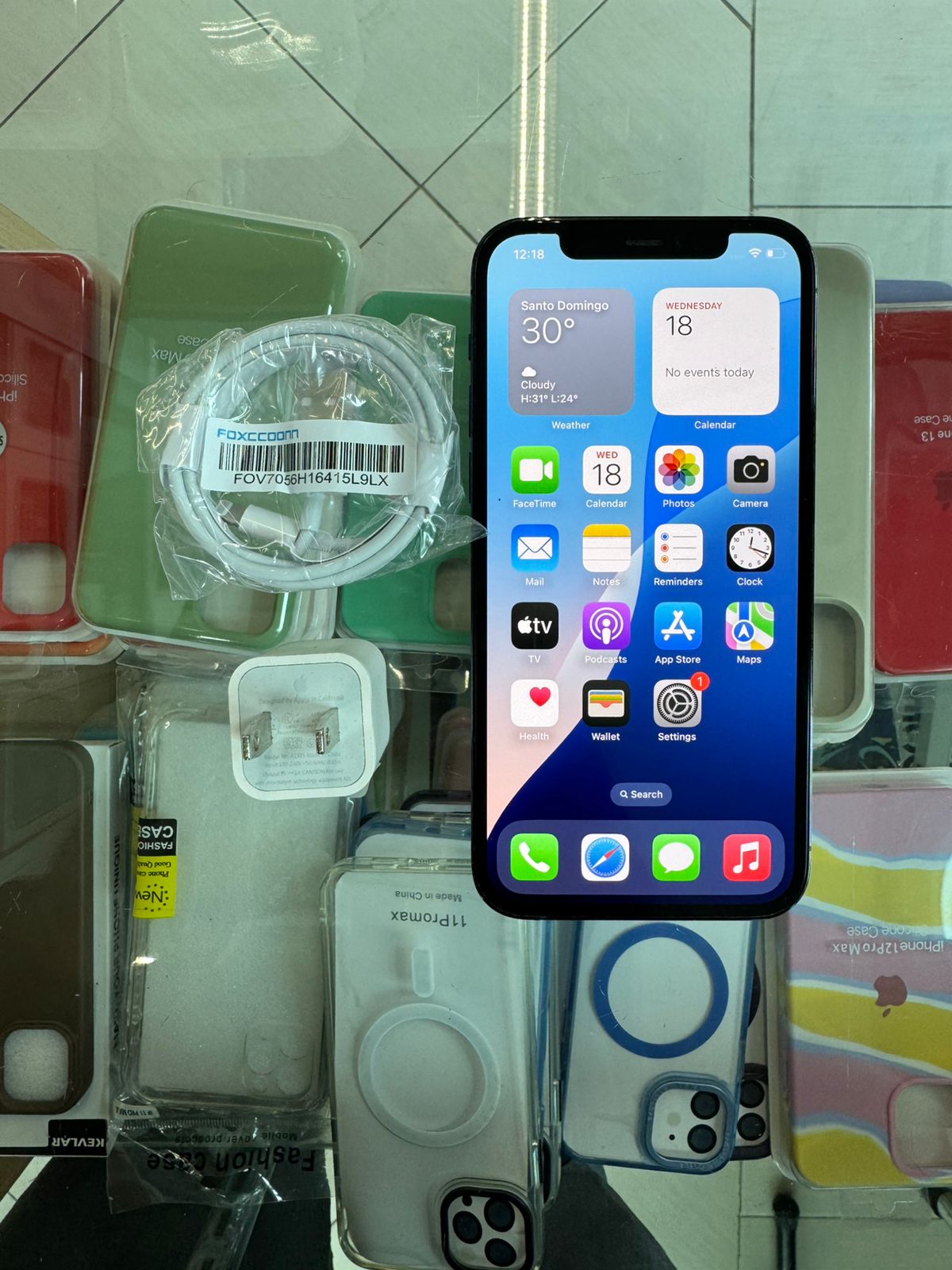 celulares y tabletas - iphone 12 pro azul 128 GB Desbloqueado 2
