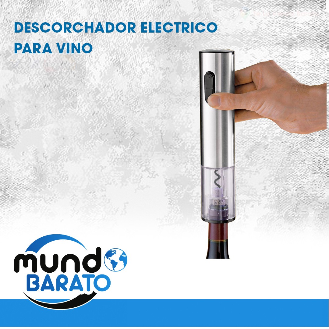 cocina - Descorchador de Vino Eléctrico Destapador Abridor sacacorcho 1