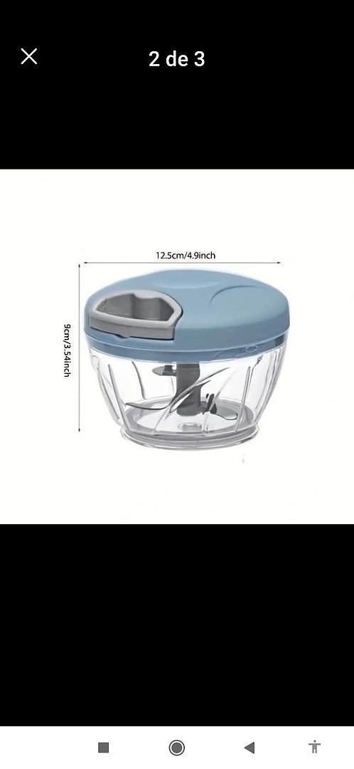 electrodomesticos - **Picador de Vegetales Manual.** 1