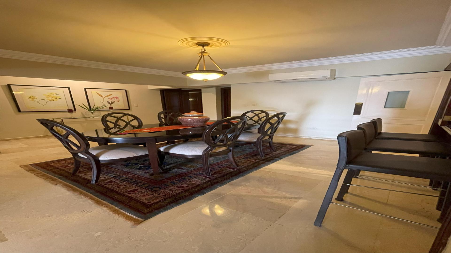 apartamentos - Apartamento Amueblado Frente al Mirador Sur, Avenida Anacaona 6