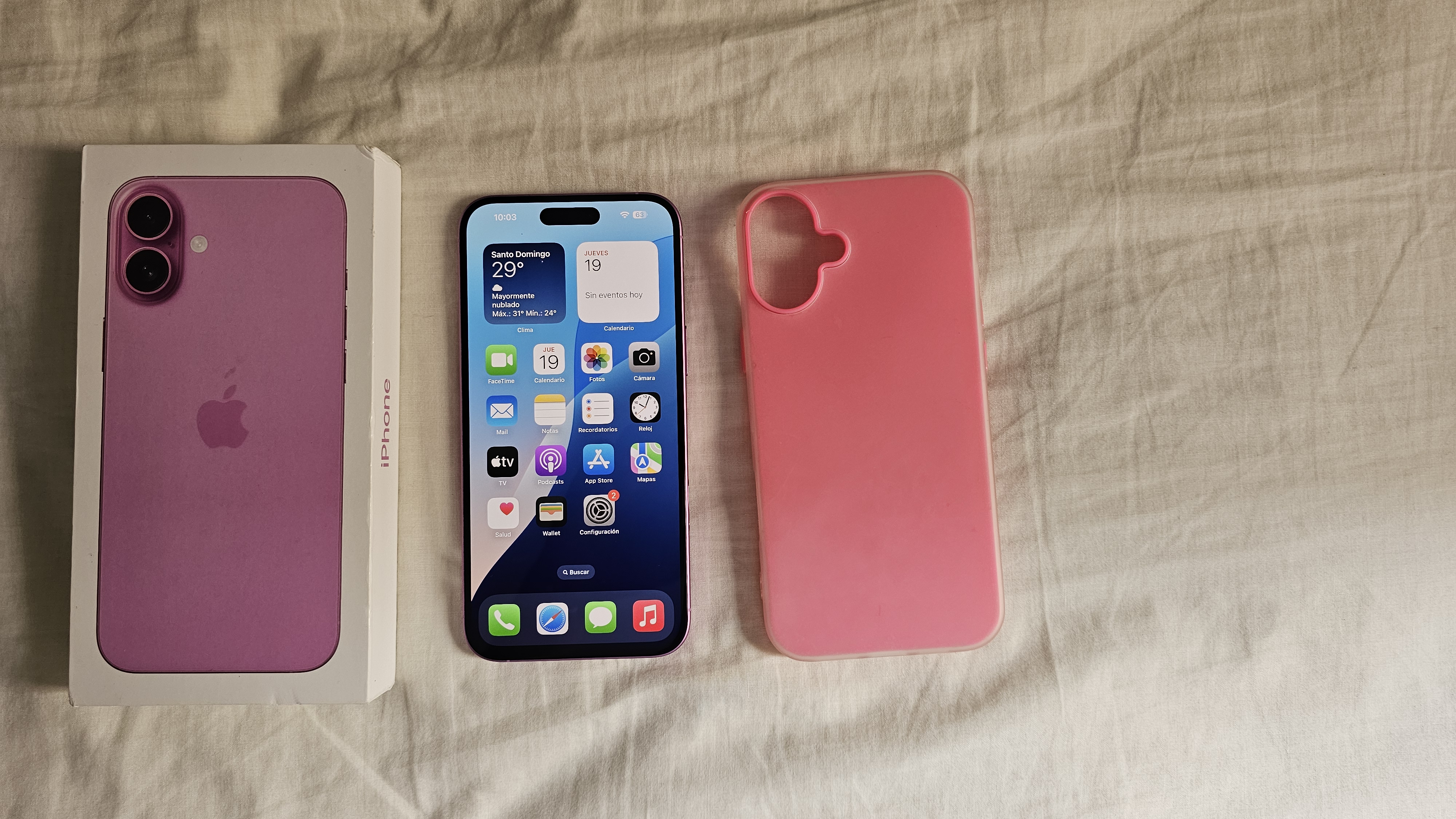 celulares y tabletas - 📱 iPhone 16 Plus 128GB - Púrpura (Solo con Turbo) 2