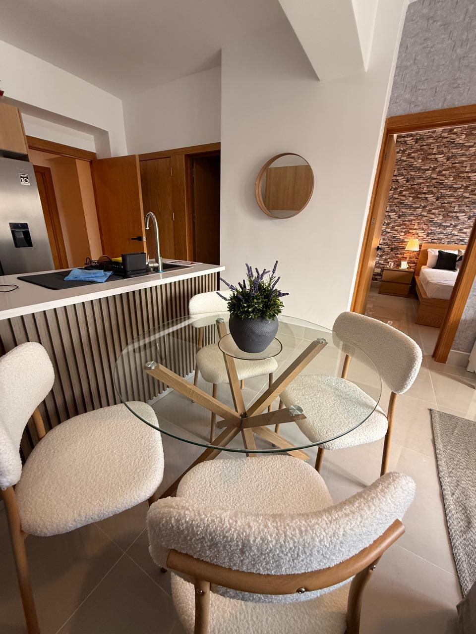 apartamentos - Apartamento de 1Hab 2Baños Amueblado La Esperilla