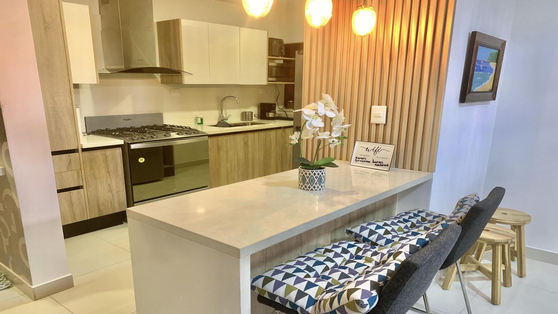 apartamentos - Apartamento Amueblado en Bella Vista Sur 4