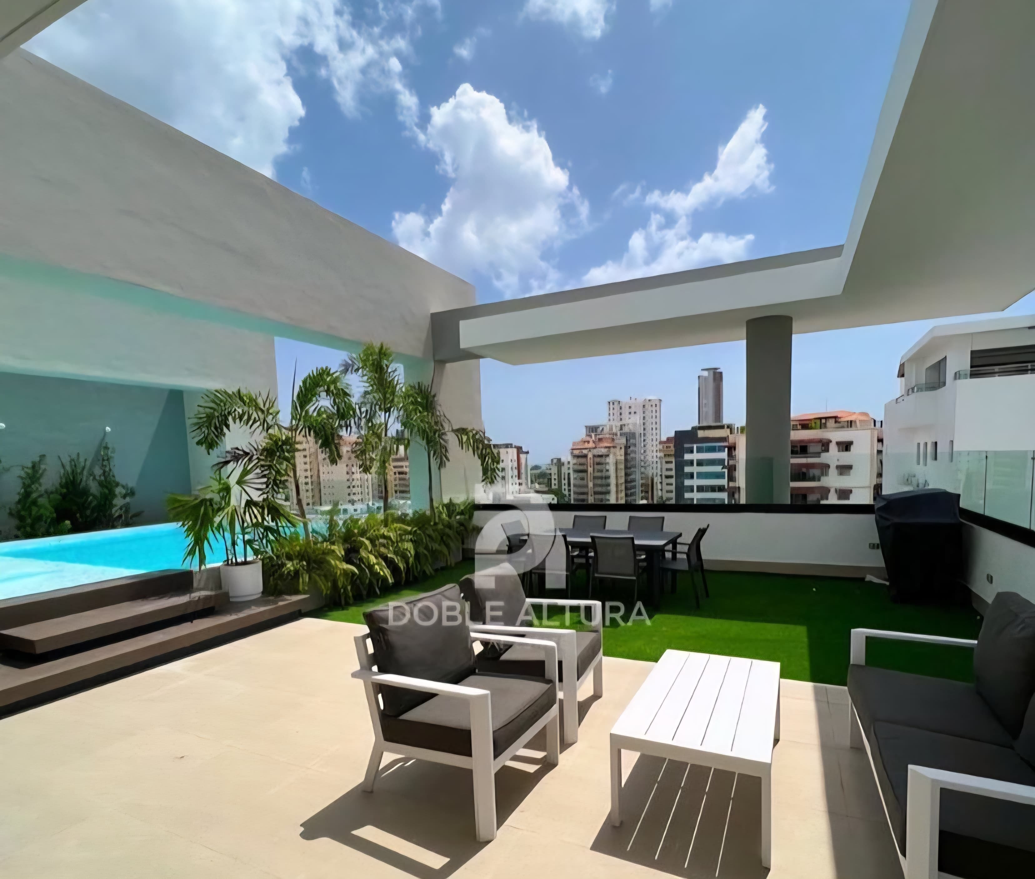 apartamentos - Rento Lujoso Apartament Amueblado en torre Moderna en La mejor Zona Bella Vista. 6