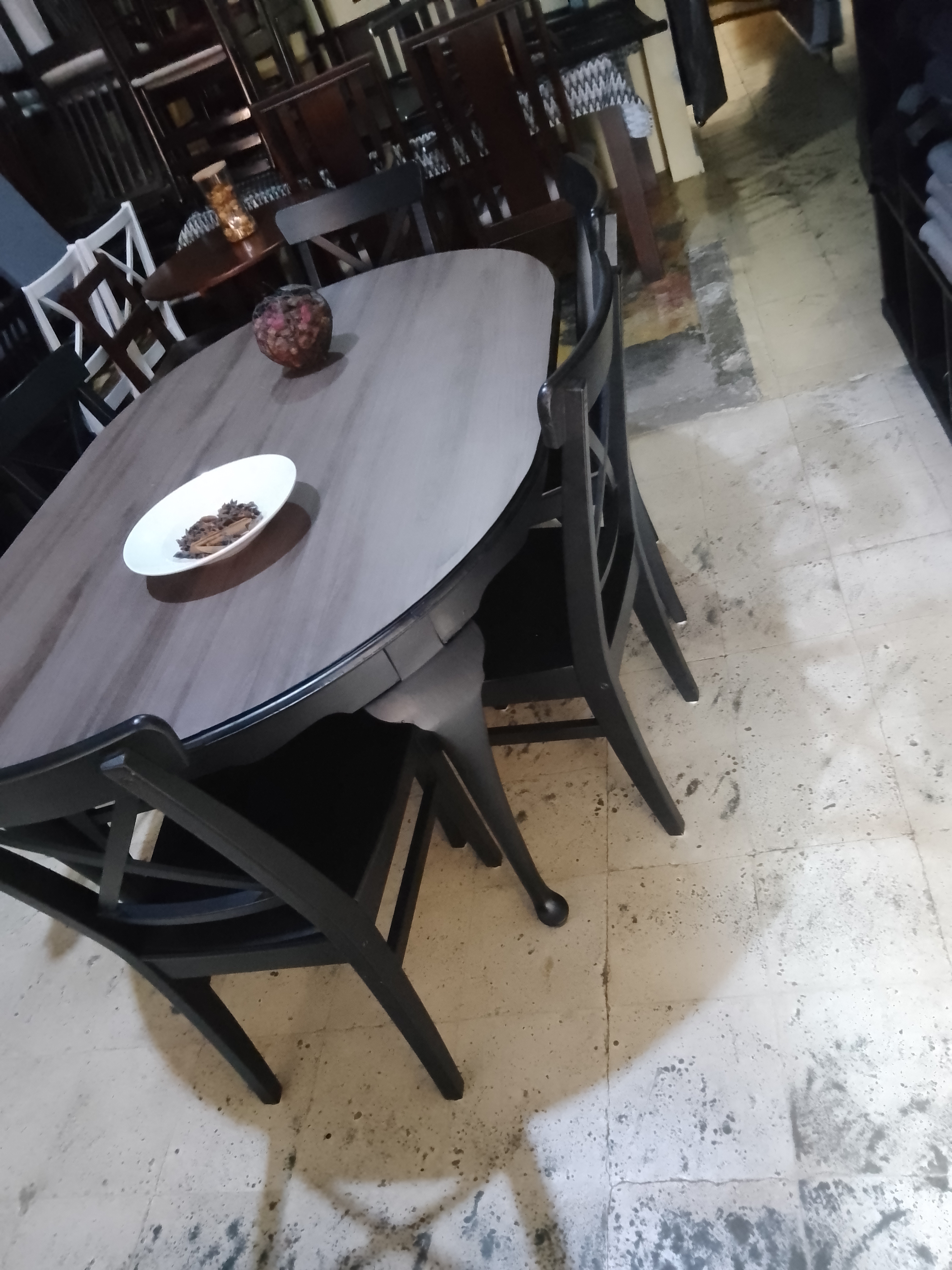 muebles y colchones - comedor usado 6 sillas importados ni roto ni flojo bien de pintura  1