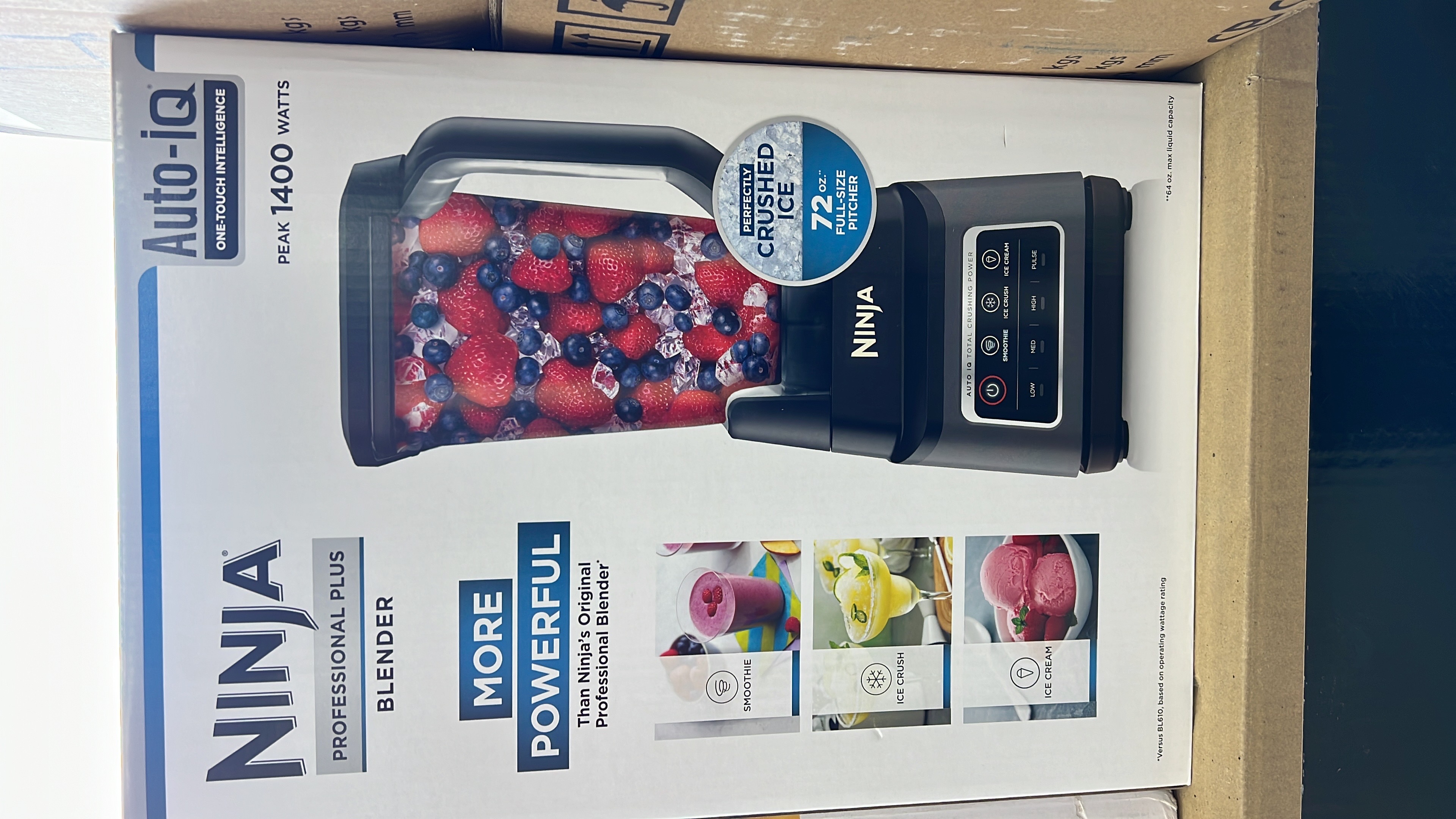 cocina - batidoras Ninja de un vaso 1400 watts original  0