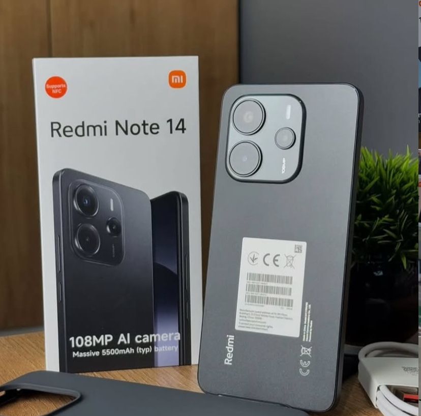 celulares y tabletas - Redmi  note  14 256GB 8RAM  solo por financiamiento  0
