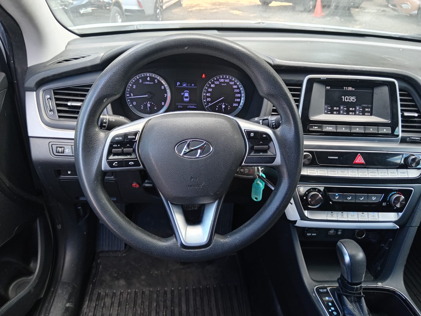 carros - HYUNDAI SONATA NEW RISE 2019 BLANCO 6