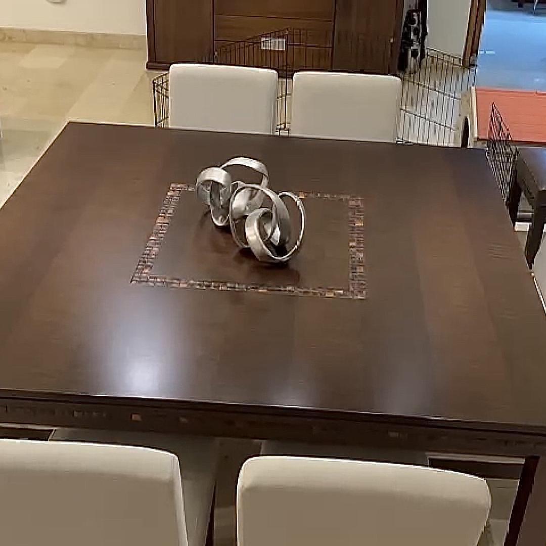muebles y colchones - JUEGO MESA COMEDOR 8 SILLAS