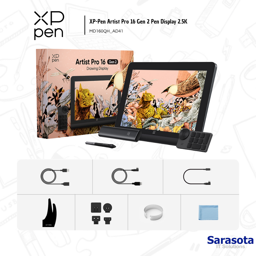 accesorios para electronica - XP-Pen Artist Pro 16 Gen 2 Pen Display 2.5K 1