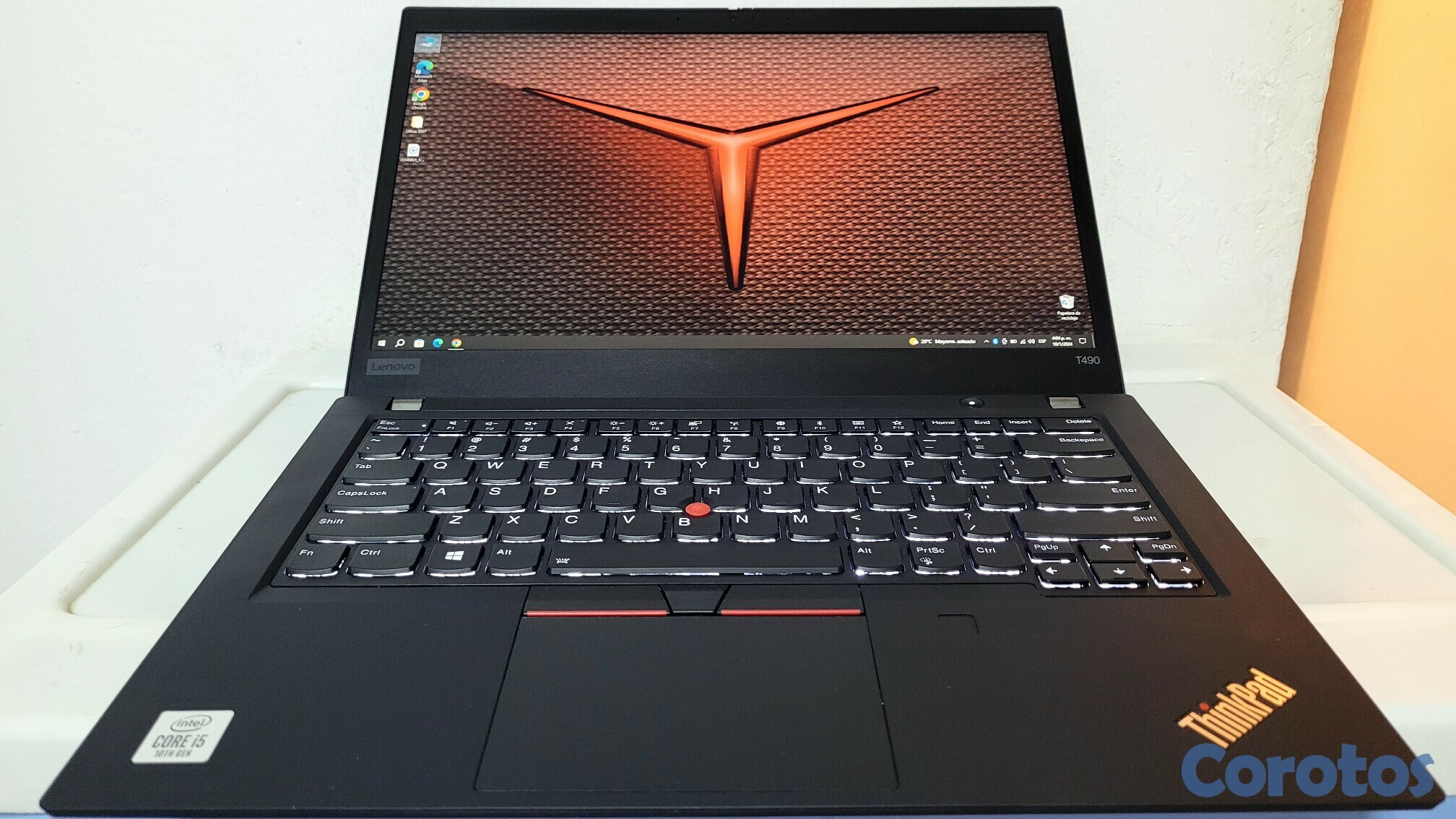 computadoras y laptops - Lenovo T490 14 Pulg Core i5 10th Gen Ram 16gb ddr4 Disco 256gb Video 8gb 1