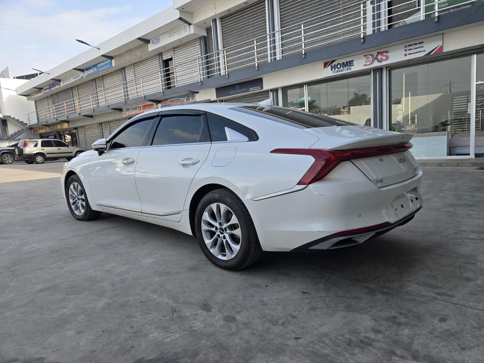 carros - KIA K8 2022 BLANCO 3