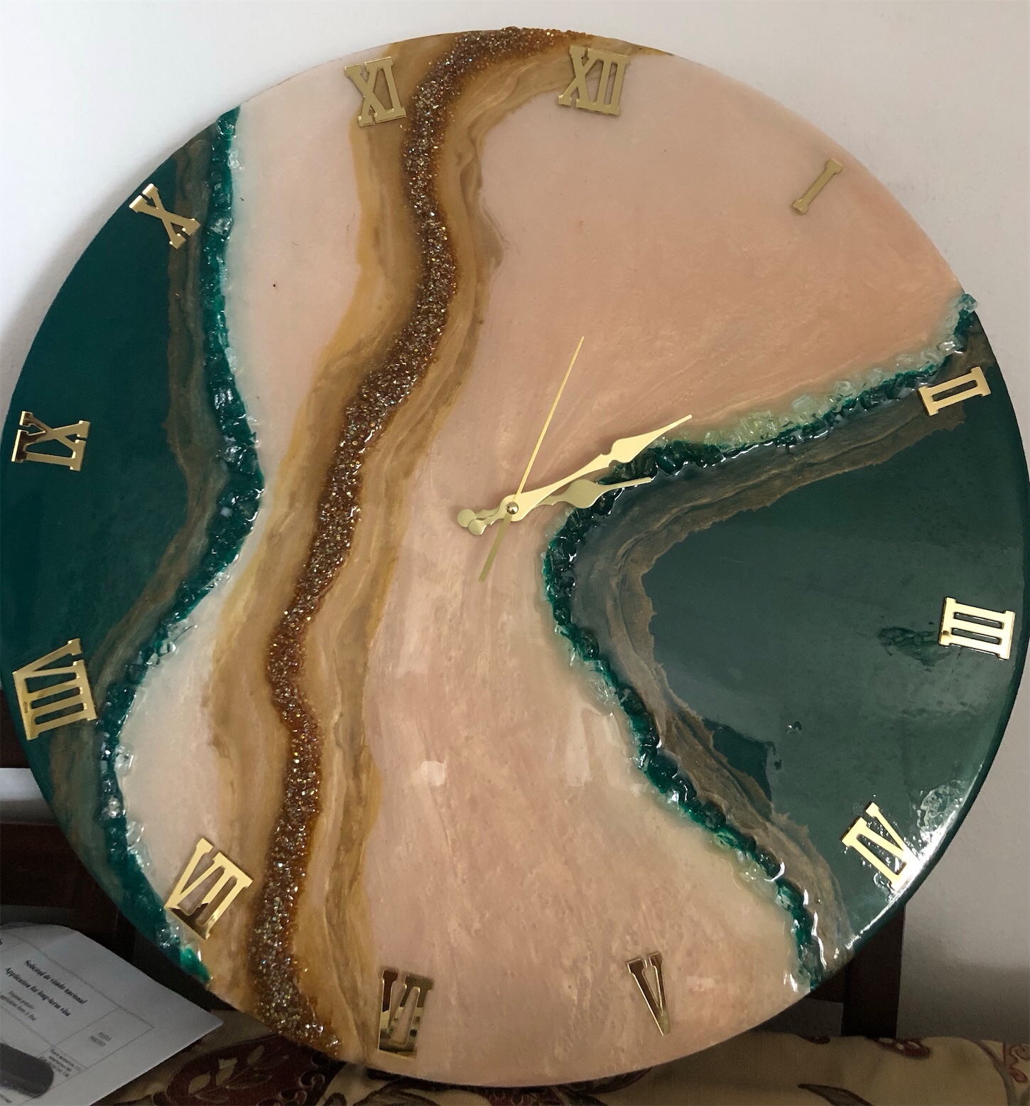 decoración y accesorios - Reloj en resina 0
