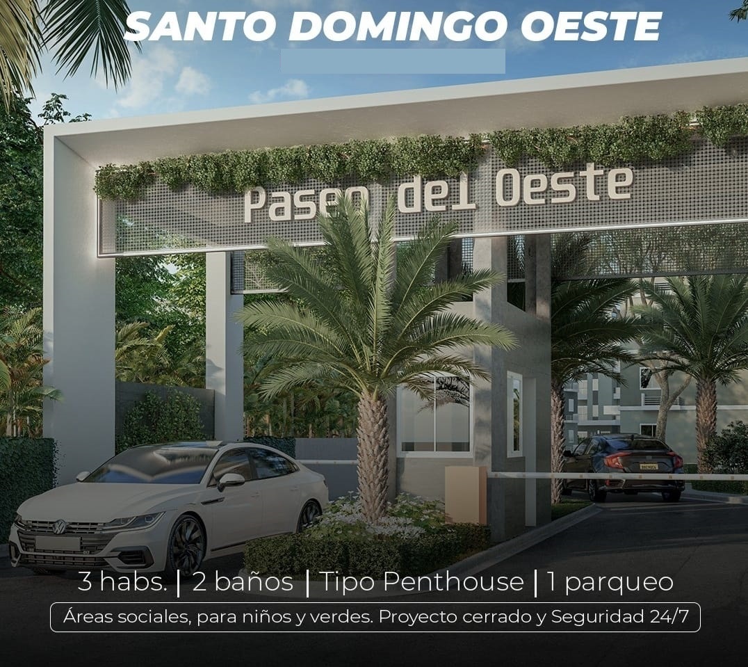 apartamentos - Paseo del Oeste - Santo Domingo Oeste -Entregar 8